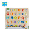 3D Jigsaw Educational Puzzle Toy Fsc Wood Matching Alphabet Wooden